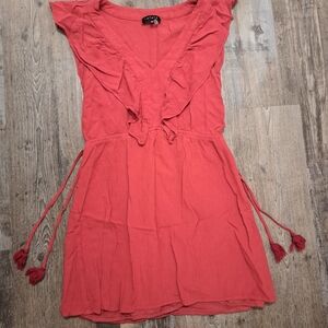 1. State Vibrant Red Dress